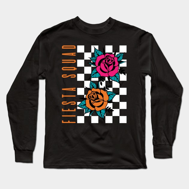 Fiesta Squad Long Sleeve T-Shirt by TheCraftyDrunkCo